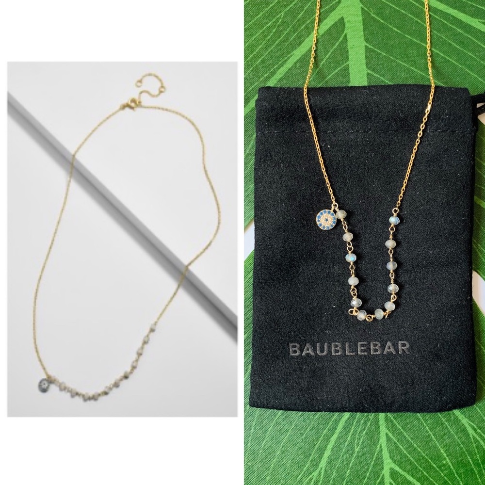 BaubleBar Nuvola 18K Gold Plated Fine Necklace